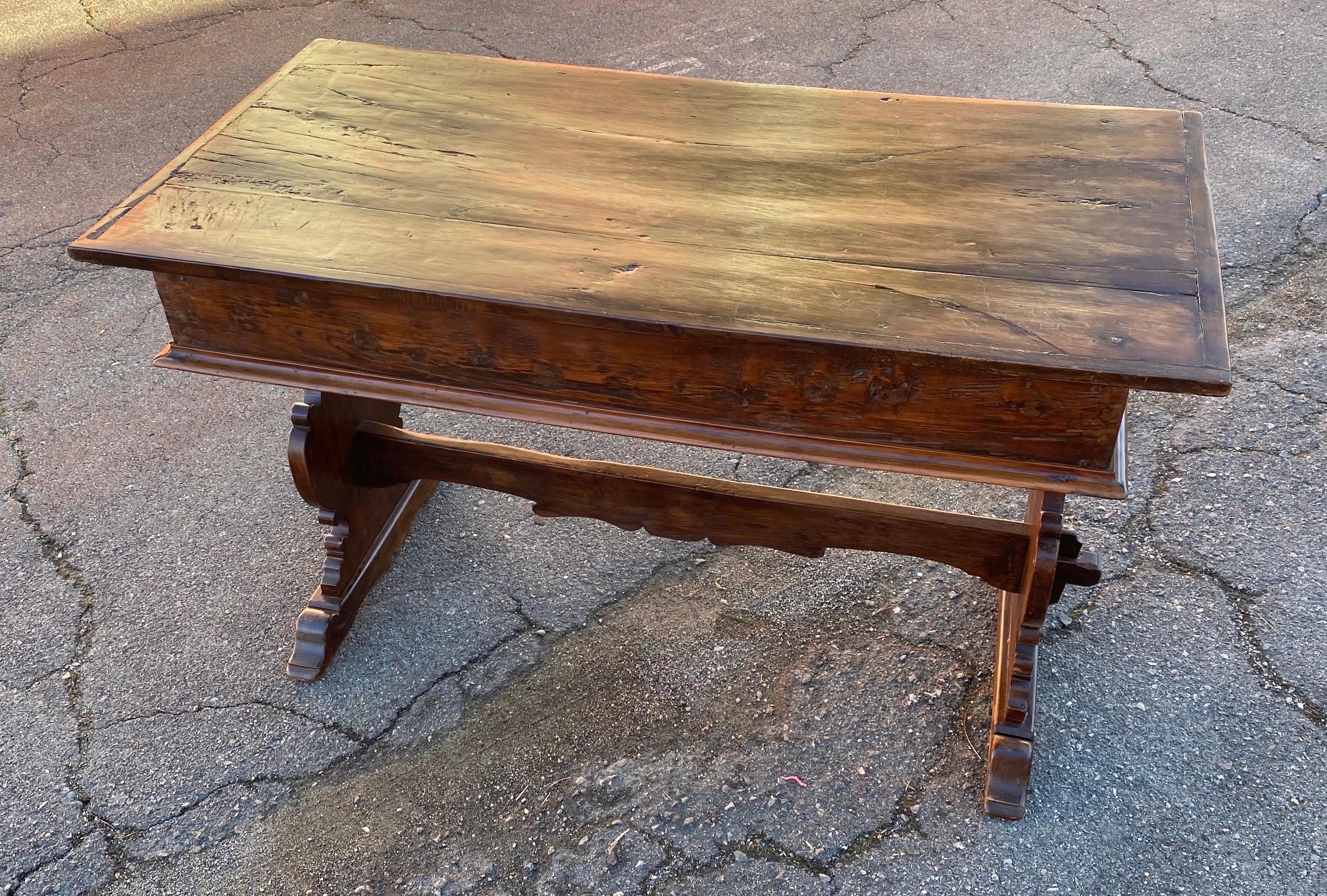 Fruitwood Early 18th Century Italian Table