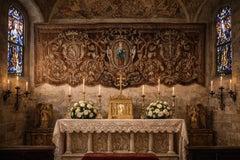 Early 18th Century Large Rare Venetian Valance/Wall Hanging of St. Peter