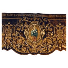 Early 18th Century Large Rare Venetian Valance/Wall Hanging of St. Peter