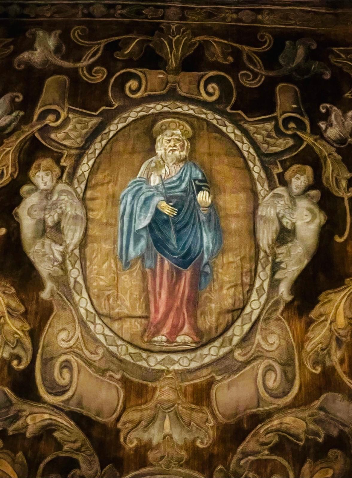 Grande e rara mantovana/appendino veneziano di San Peters dell'inizio del XVIII secolo in vendita