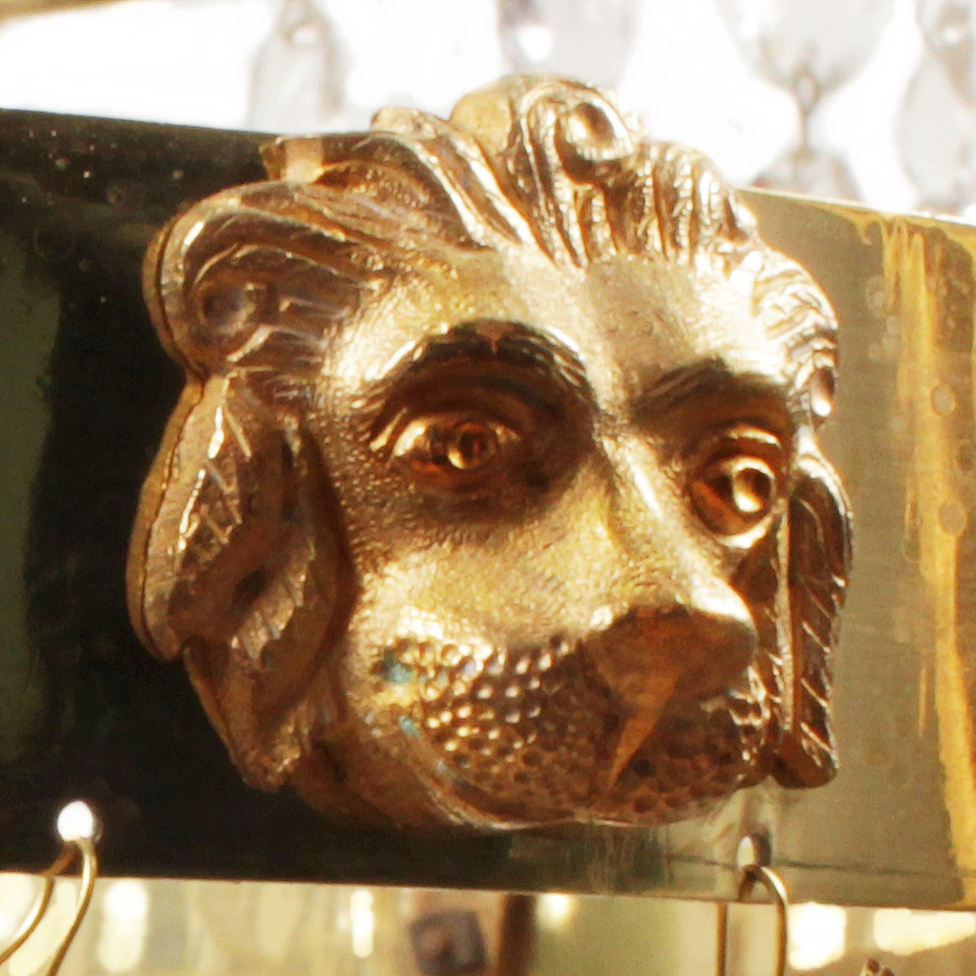 Brass Early 18th Century Late Gustavian Chandelier For Sale