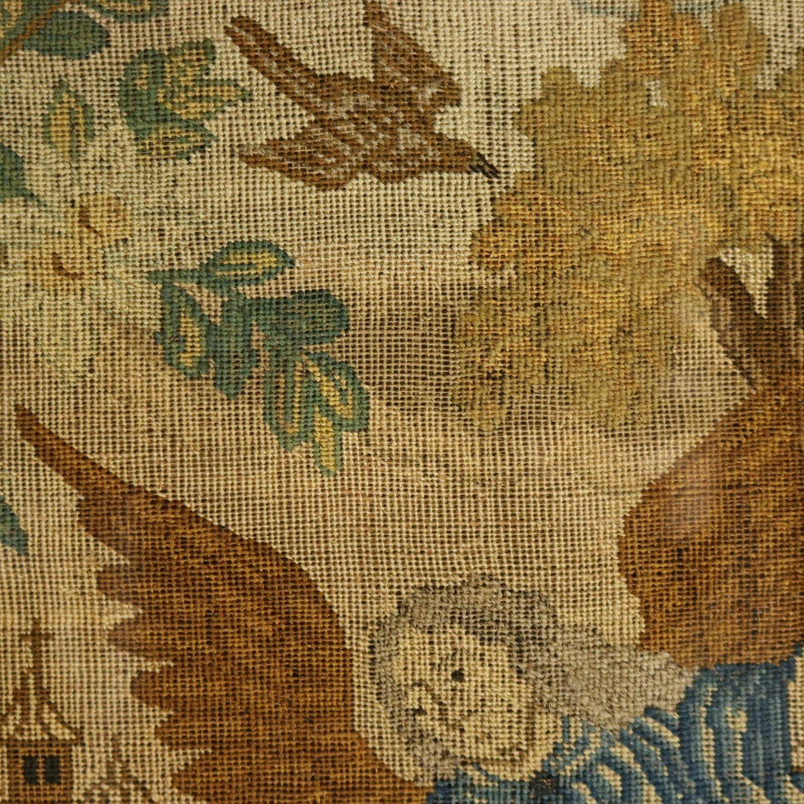Quadro ad ago dell'inizio del XVIII secolo raffigurante degli angeli in vendita 6