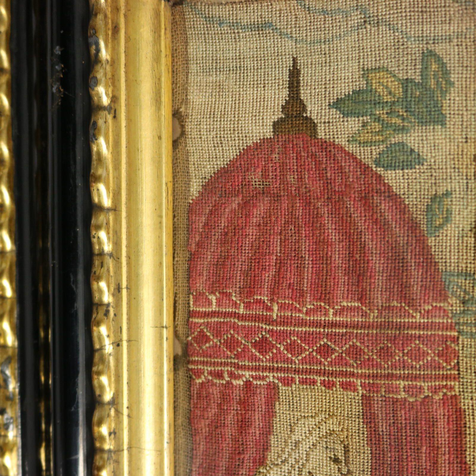 Quadro ad ago dell'inizio del XVIII secolo raffigurante degli angeli in vendita 10