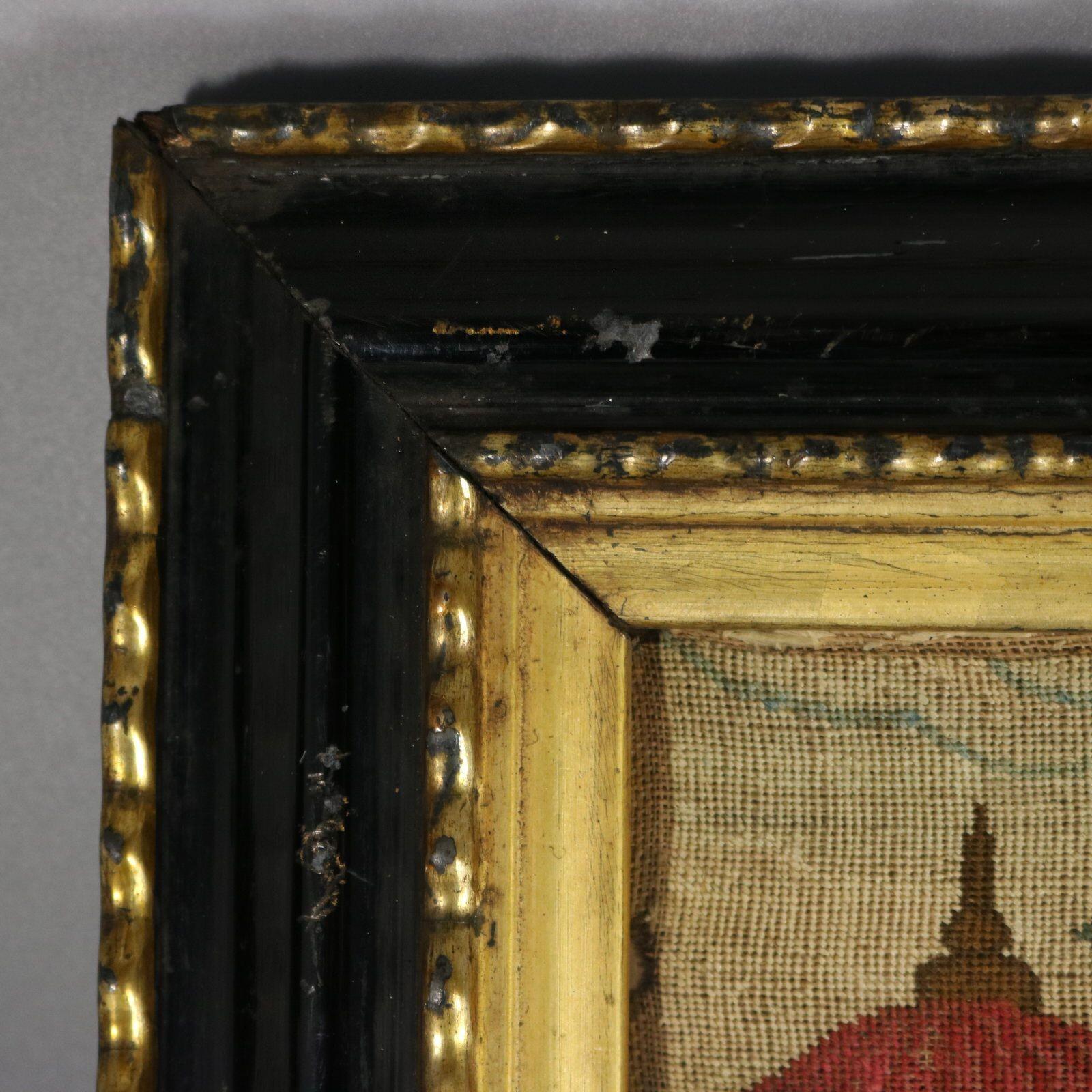 Quadro ad ago dell'inizio del XVIII secolo raffigurante degli angeli in vendita 12