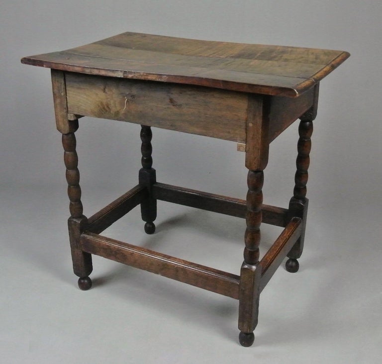 Early 18th Century, Oak and Elm Lowboy, C. 1710 For Sale at 1stDibs