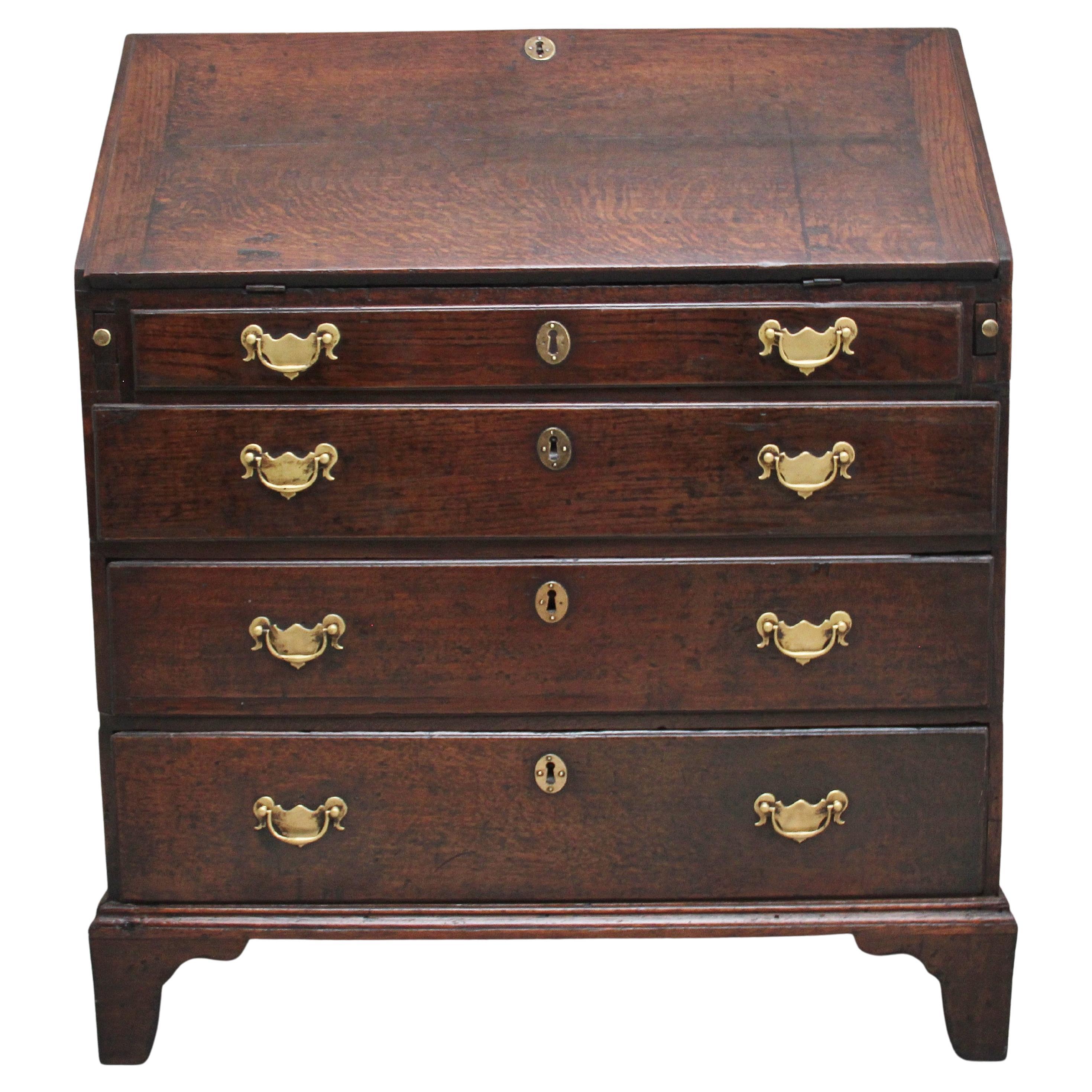 Early 18th Century Oak Bureau For Sale