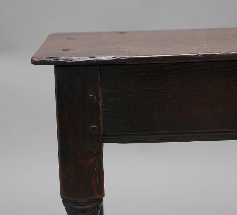 Early 18th Century Oak Joint Stool For Sale at 1stDibs