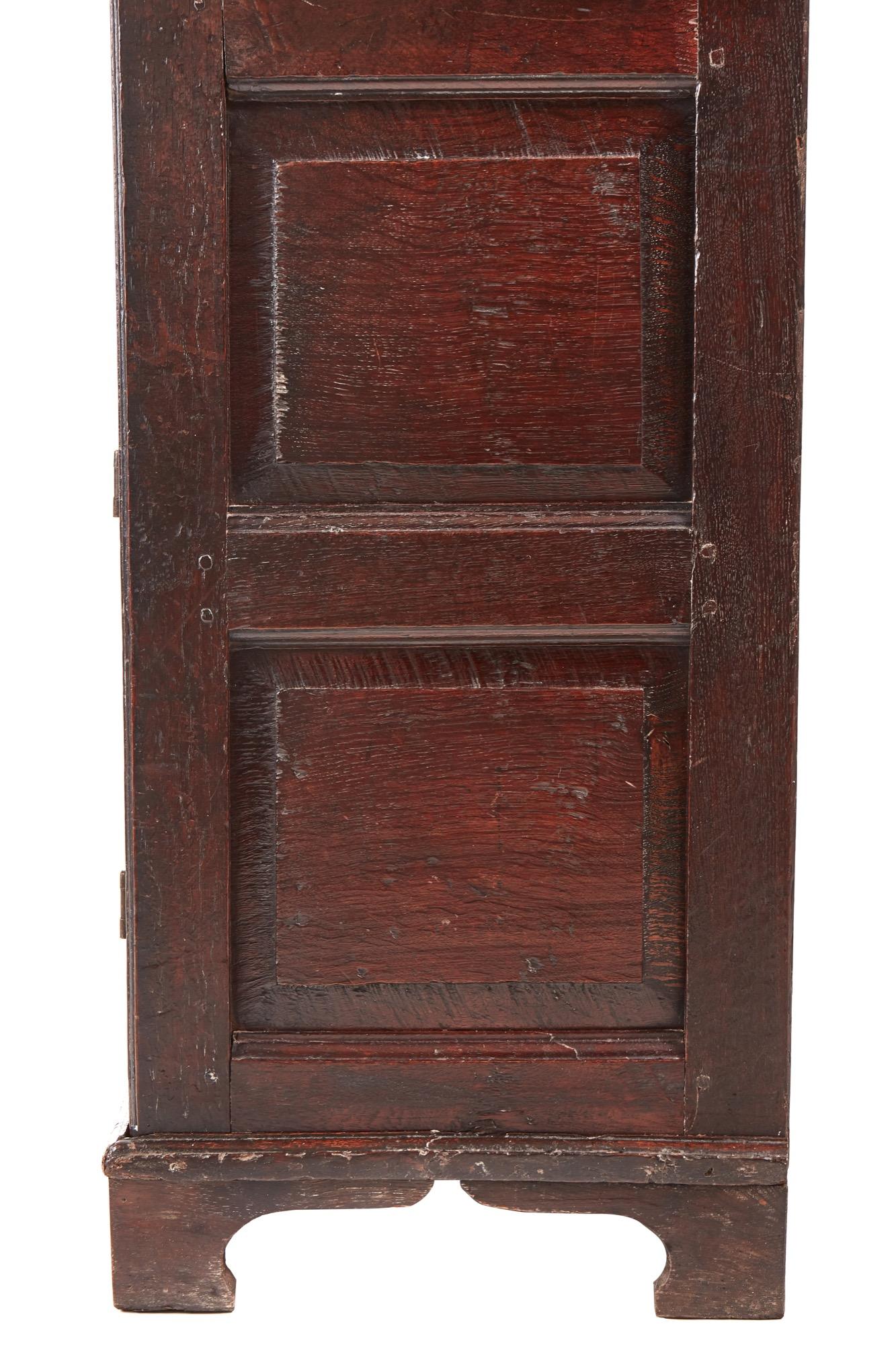 English Early 18th Century Oak Welsh Dresser Base