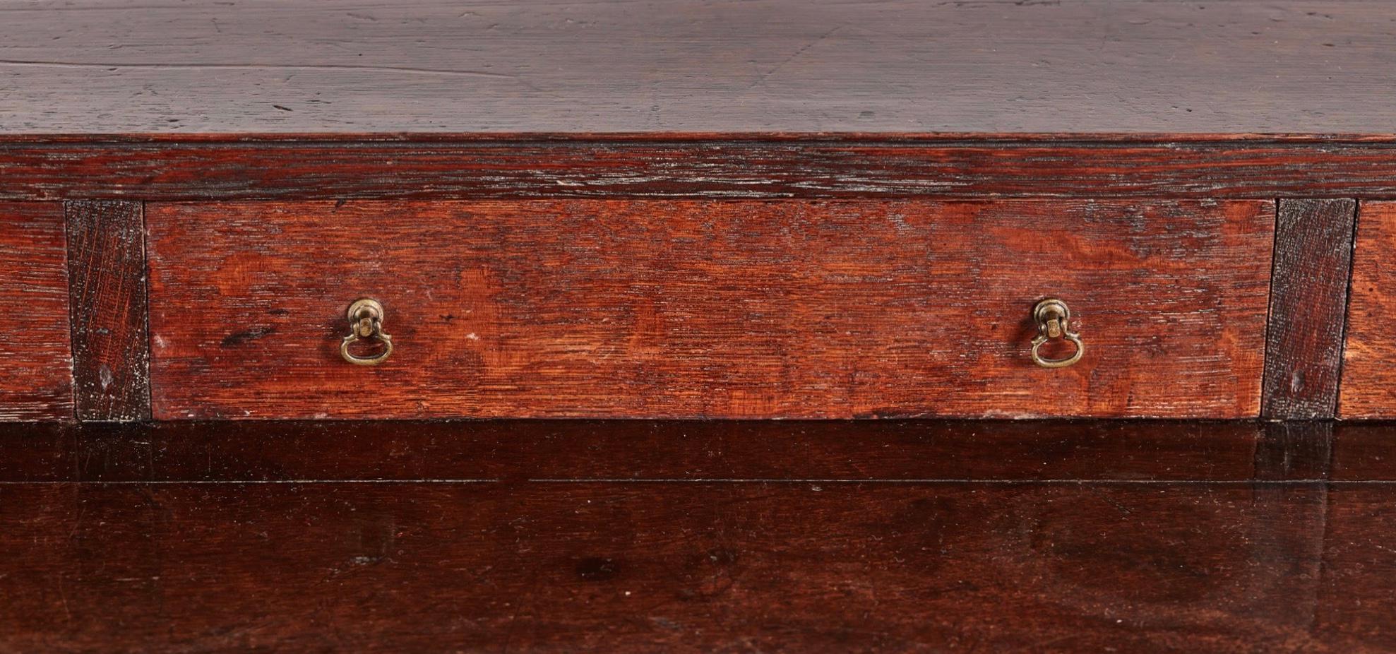 Early 18th Century Oak Welsh Dresser Base 2