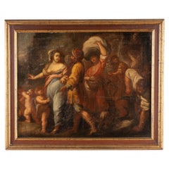 Early 18th Century Oil on Canvas Laid on Board Painting, Italian School