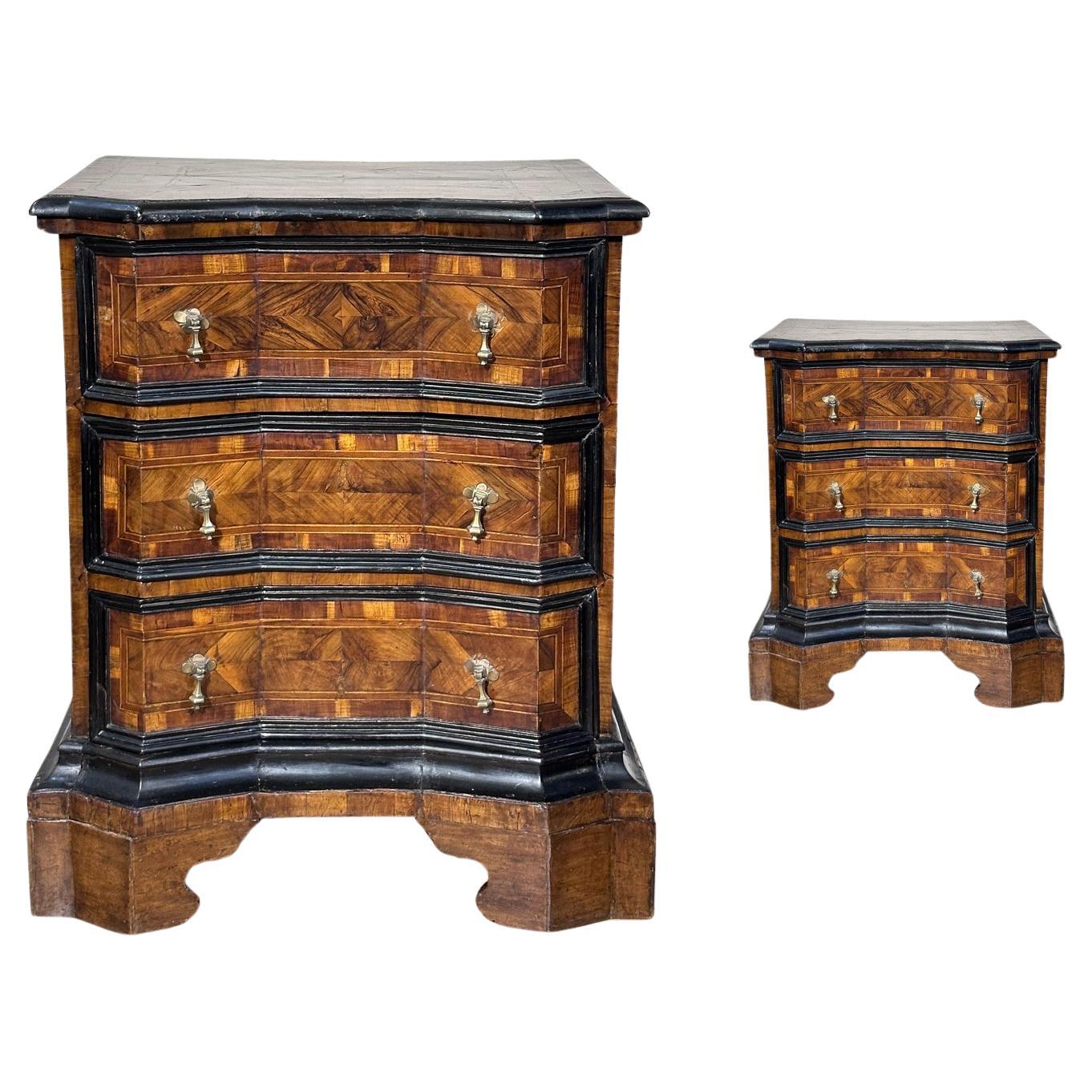 EARLY 18th CENTURY PAIR OF CHESTS LOUIS XIV 