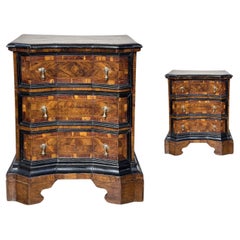 Antique EARLY 18th CENTURY PAIR OF CHESTS LOUIS XIV 