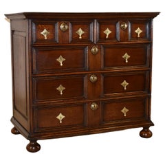 Early 18th Century Paneled Chest of Drawers