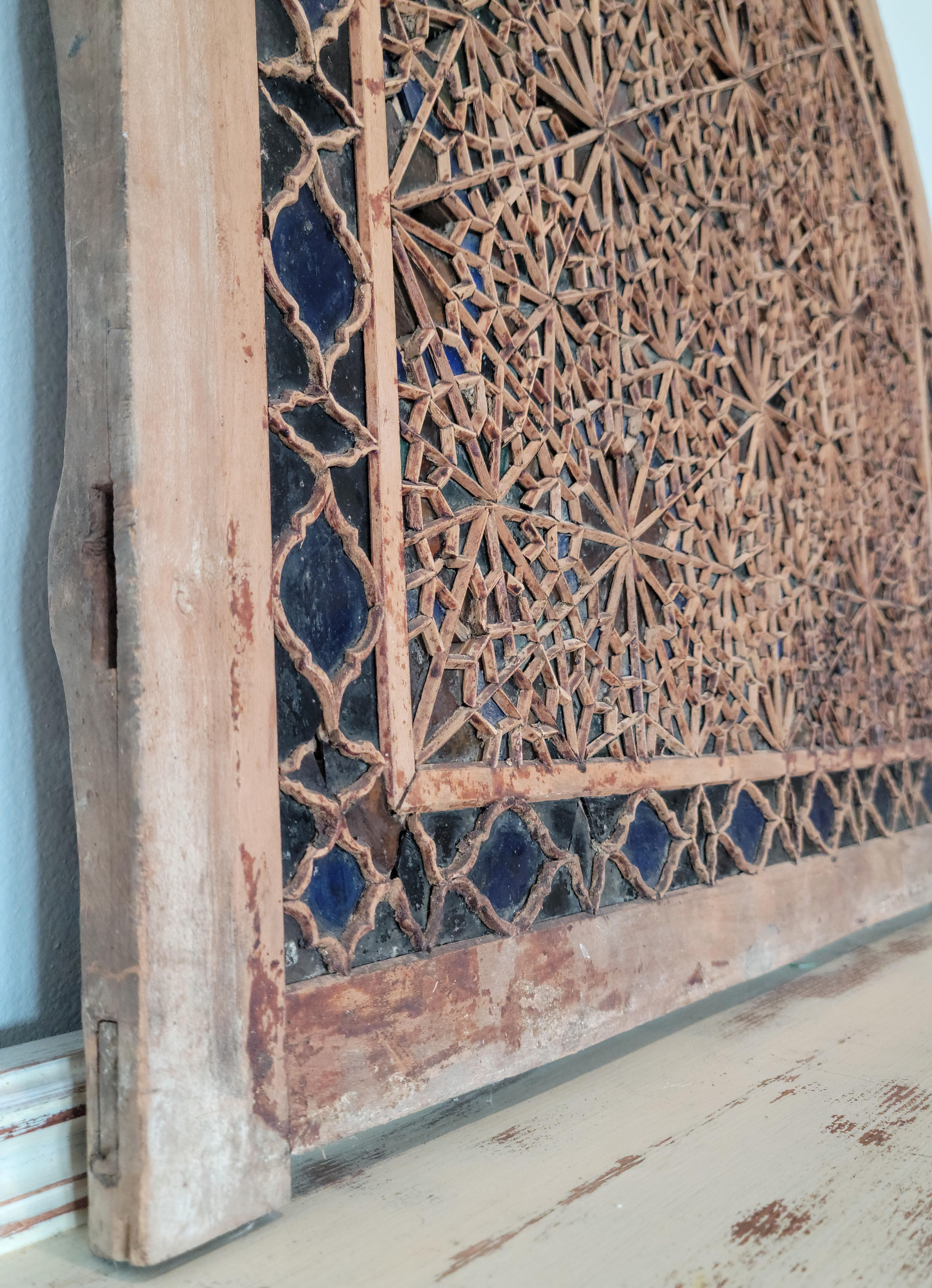 Rare Persian 18th Century or Earlier Orsi Window 4