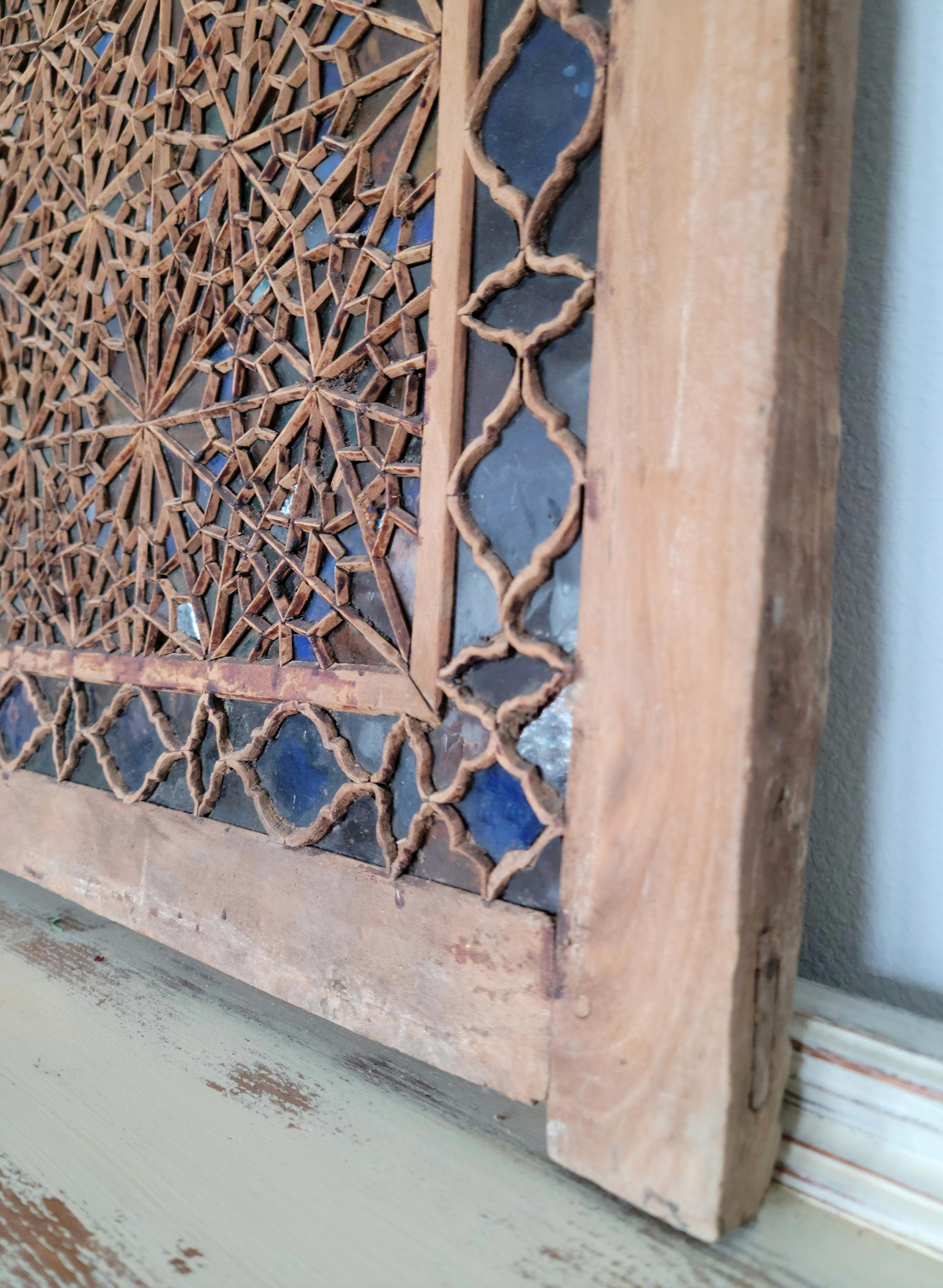 Rare Persian 18th Century or Earlier Orsi Window 6