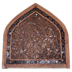 Rare Persian 18th Century or Earlier Orsi Window