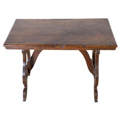 Early 18th Century Petite Tuscan Fratino Table in Solid Walnut