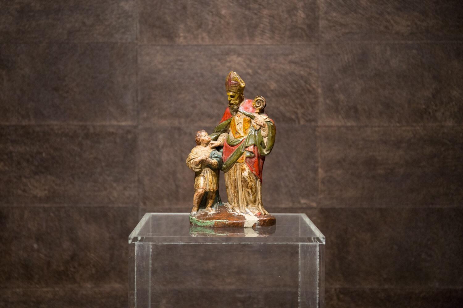 Polychromed Early 18th Century Polychrome Terracotta Italian Sculpture, 1730