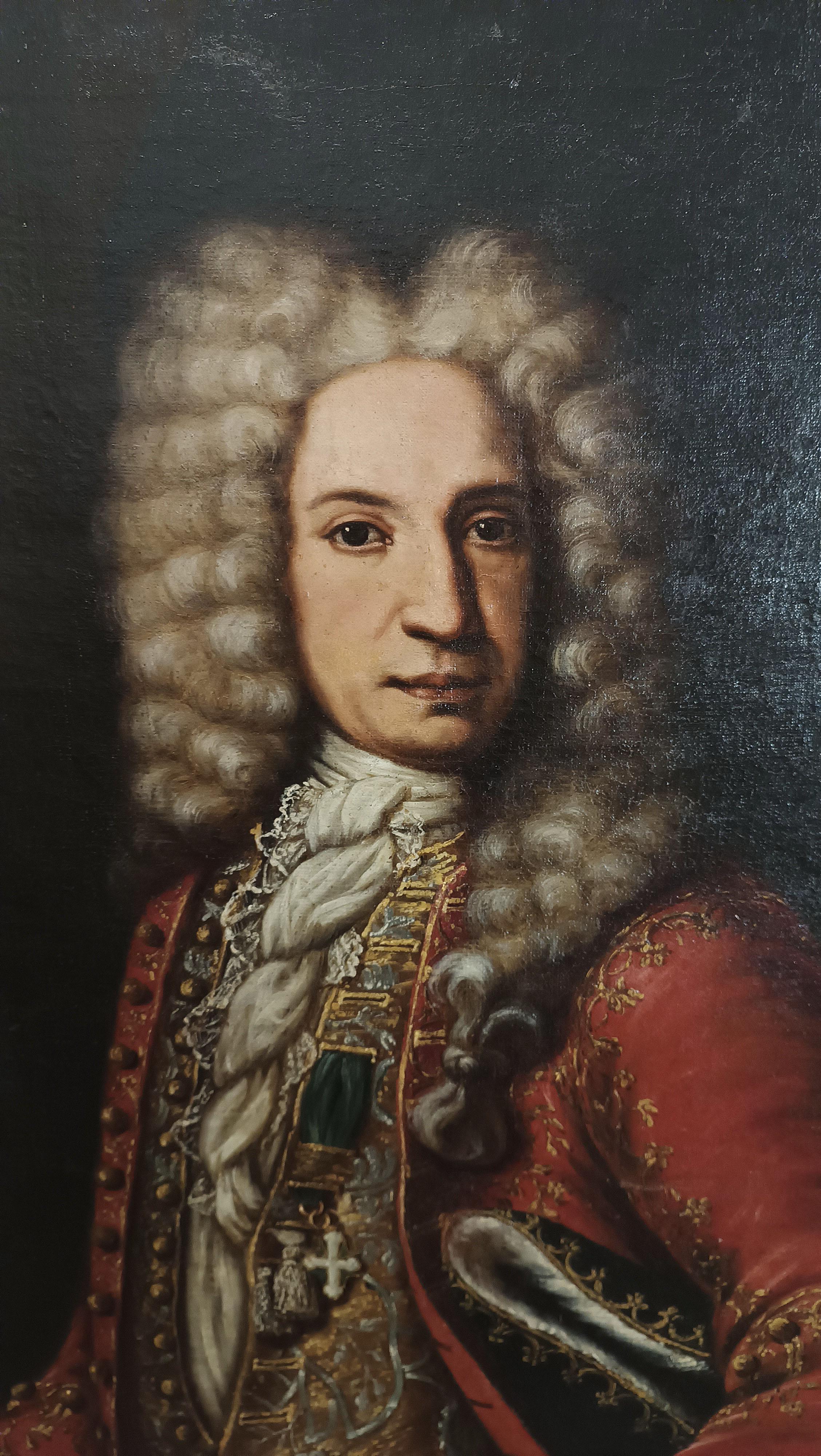 EARLY 18th CENTURY PORTRAIT OF A GENTLEMAN  For Sale 4