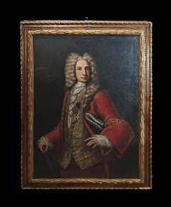 Retrato de un caballero de principios del siglo xviii