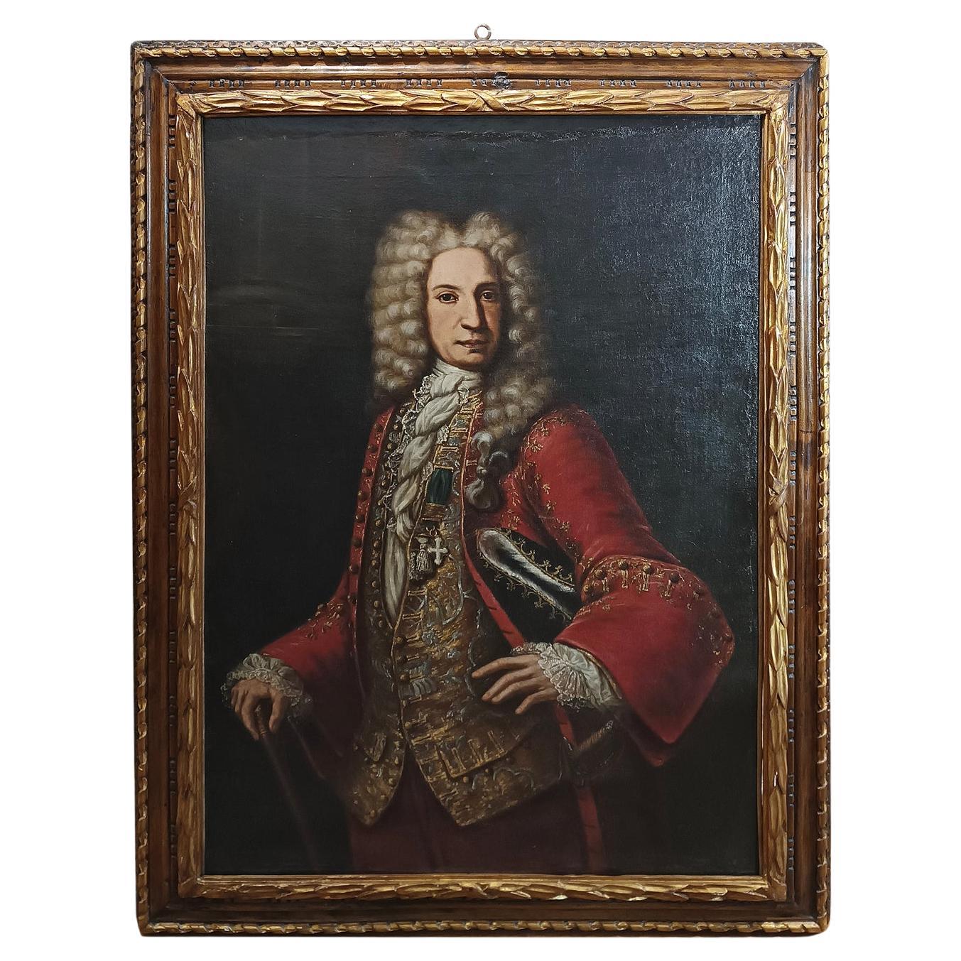 EARLY 18th CENTURY PORTRAIT OF A GENTLEMAN 