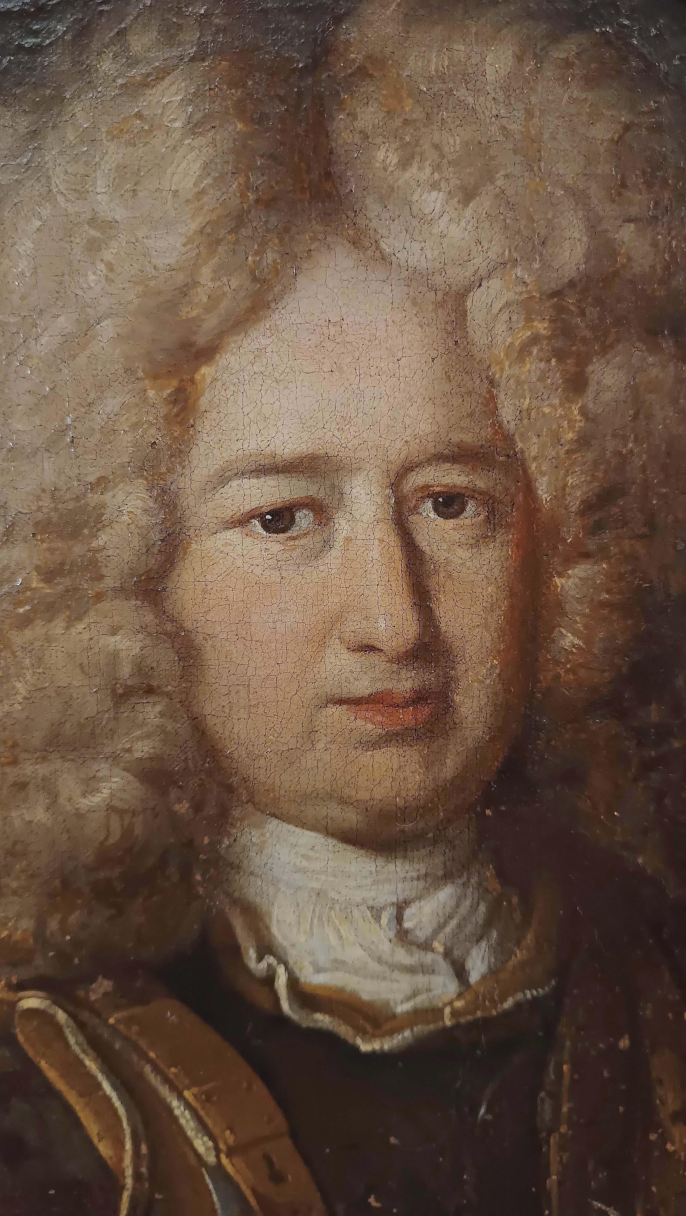 FRÜHES 18. JAHRHUNDERT PORTRAIT DES HERZOGS VON METERNICH (Handgeschnitzt) im Angebot