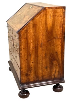 Early 18th Century Queen Anne Walnut Bureau