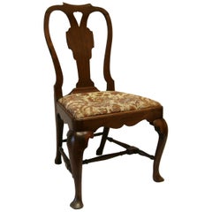 Antique Early 18th Century Queen Anne Walnut Chair