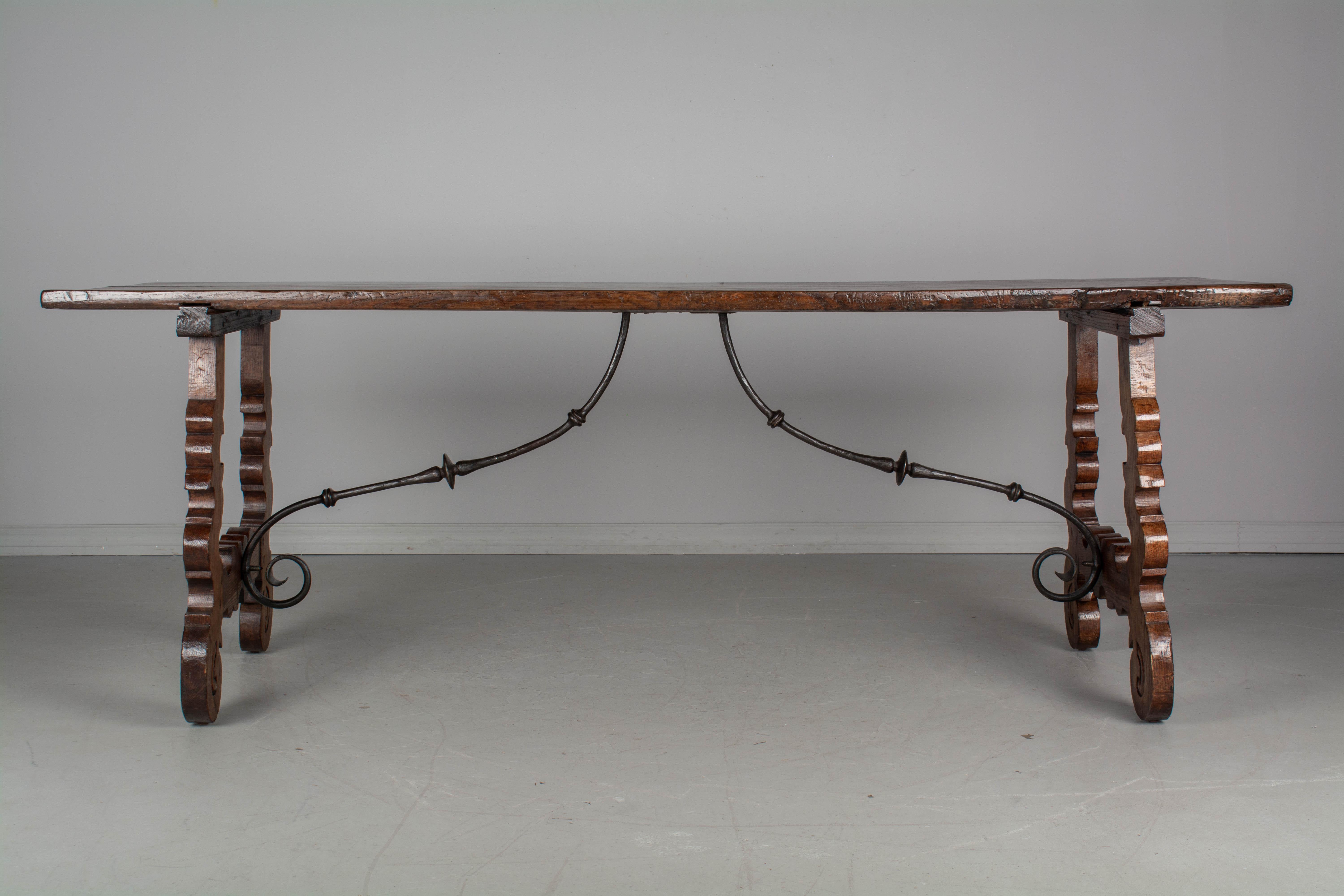 Early 18th Century Spanish Baroque Table or Refectory Table 3