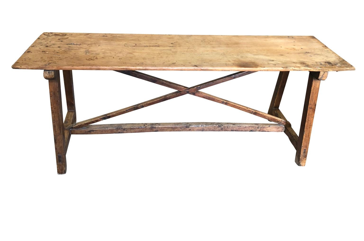 Early 18th Century Spanish Console Table In Good Condition In Atlanta, GA