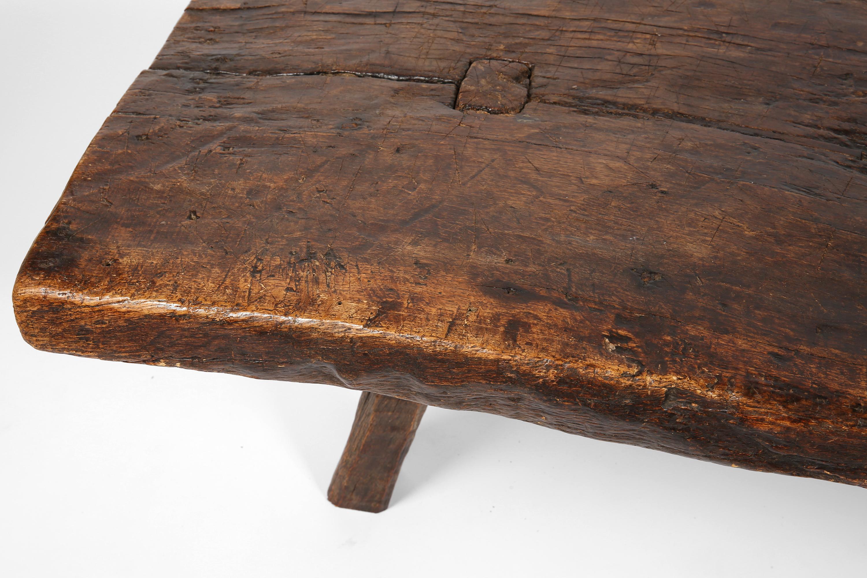 Early 18th Century Spanish Shepherd's Table For Sale 6