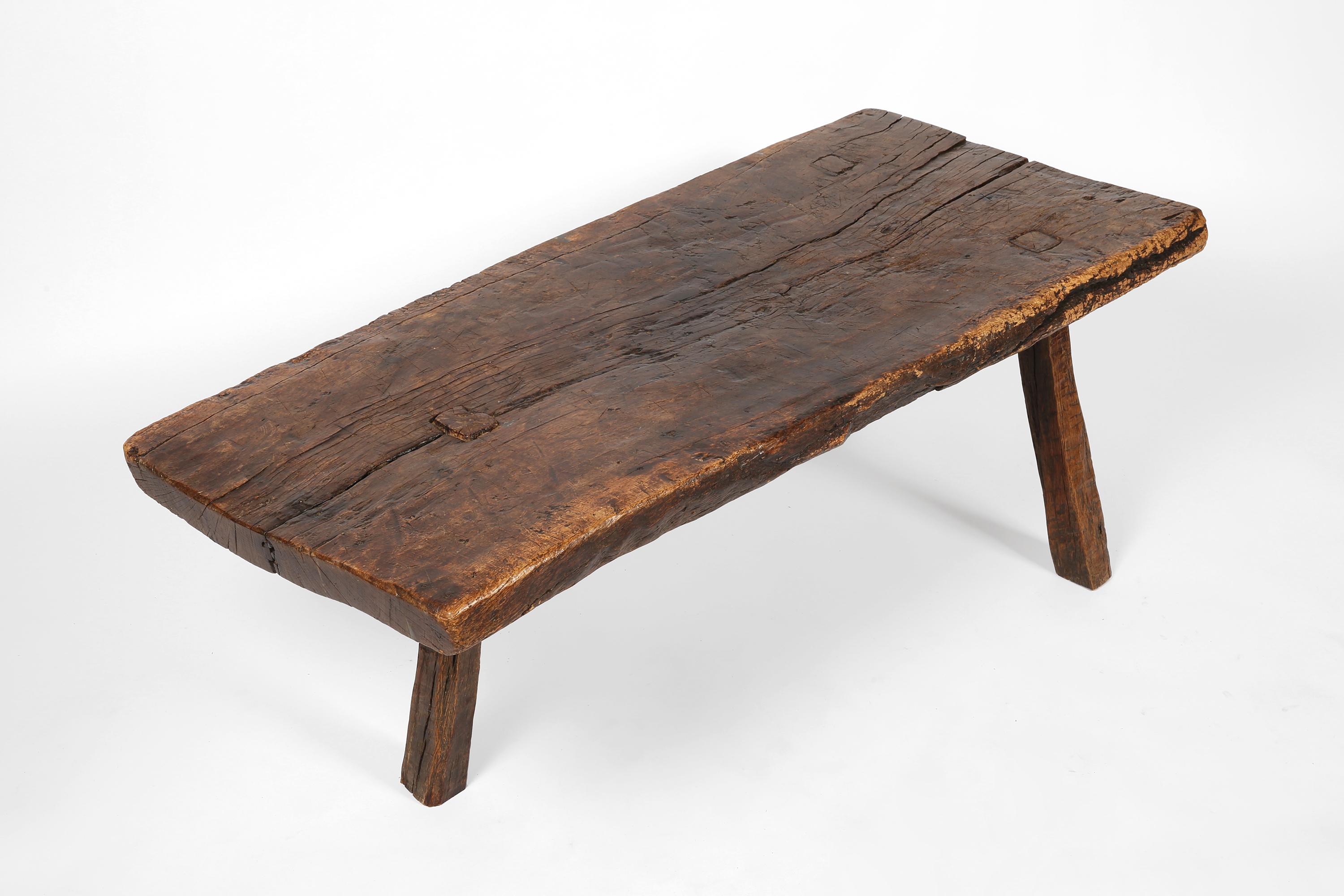 18th Century and Earlier Early 18th Century Spanish Shepherd's Table For Sale