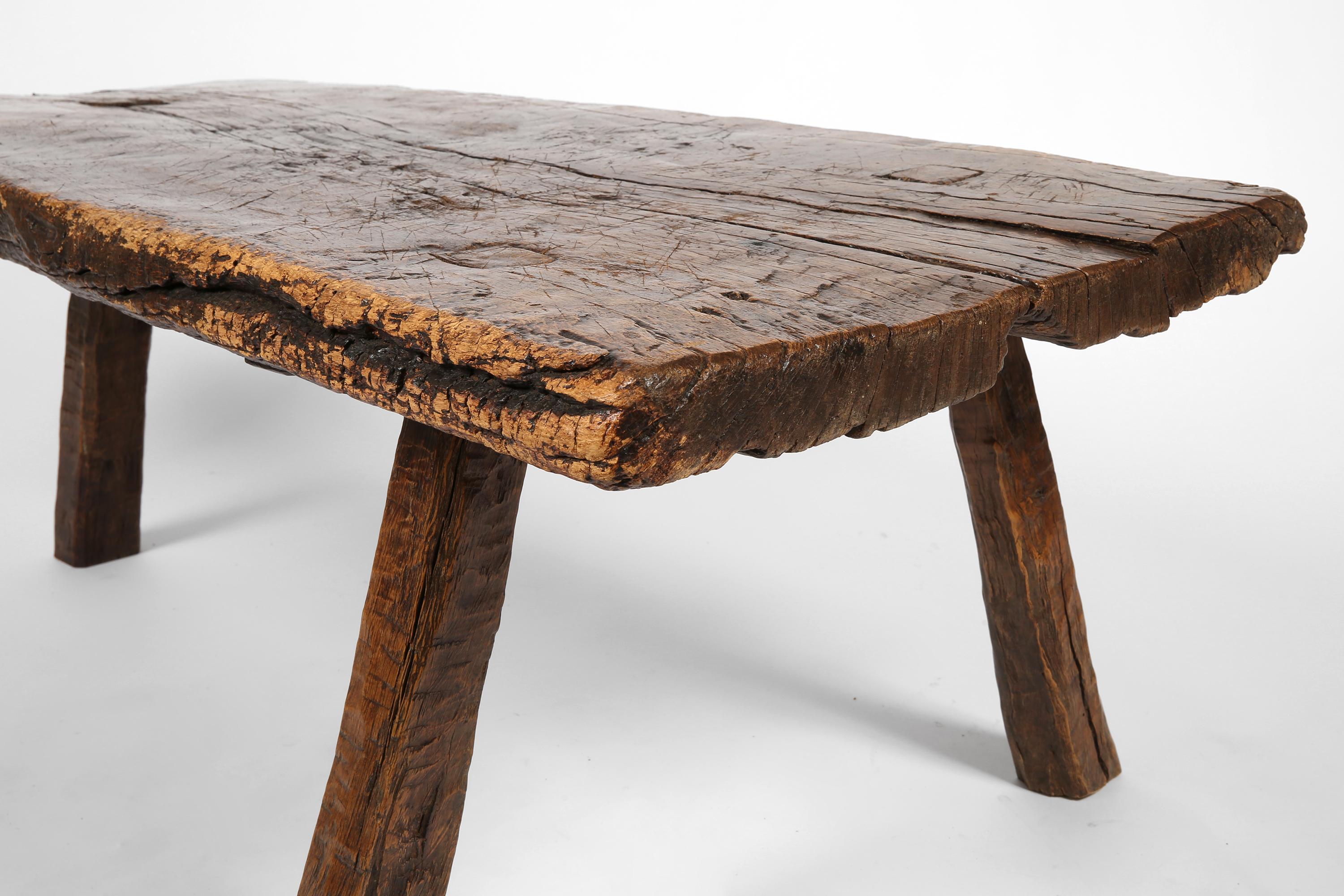 Early 18th Century Spanish Shepherd's Table For Sale 3