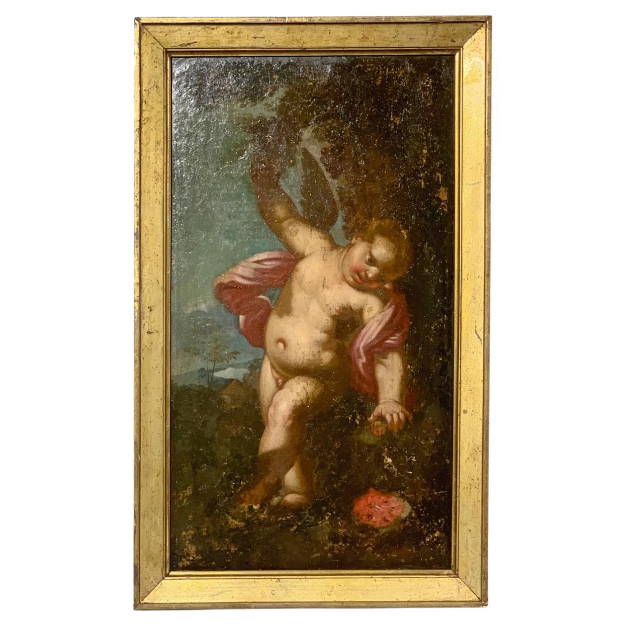 Début du XVIIIe siècle, "Allégorie estivale", huile sur toile en vente