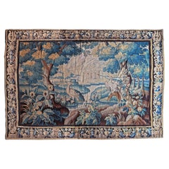 Tapisserie du début du XVIIIe siècle - Verdure avec cuissardes