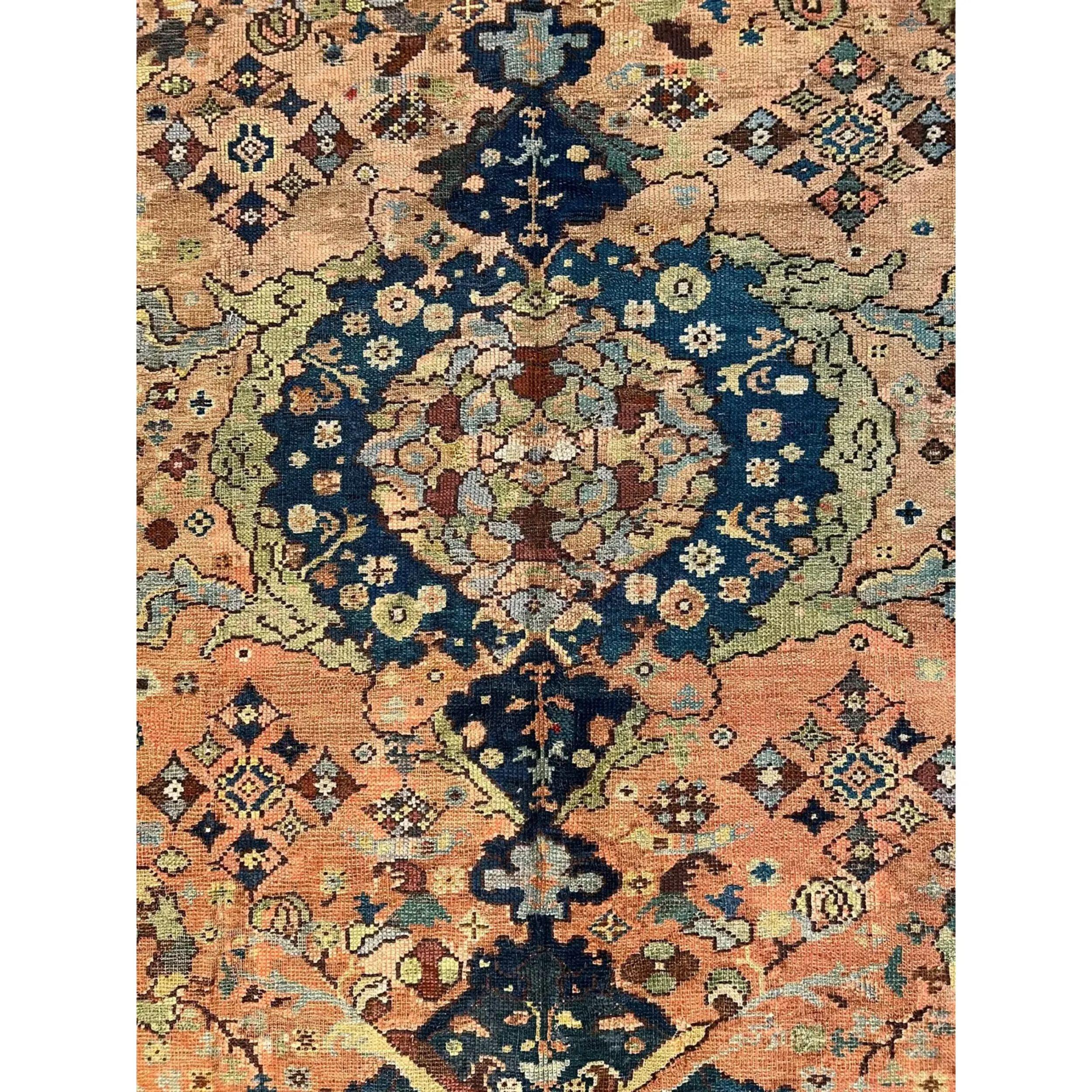 Türkischer Teppich aus dem frühen 18. Jahrhundert 10'7'' X 8'10'' (Kelim) im Angebot