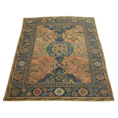 Antique Early 18th Century Turkish Rug 10'7'' X 8'10''