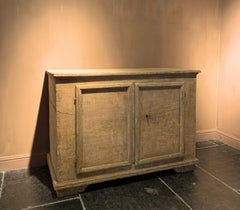Early 18th Century Tuscan Buffet Original Paint