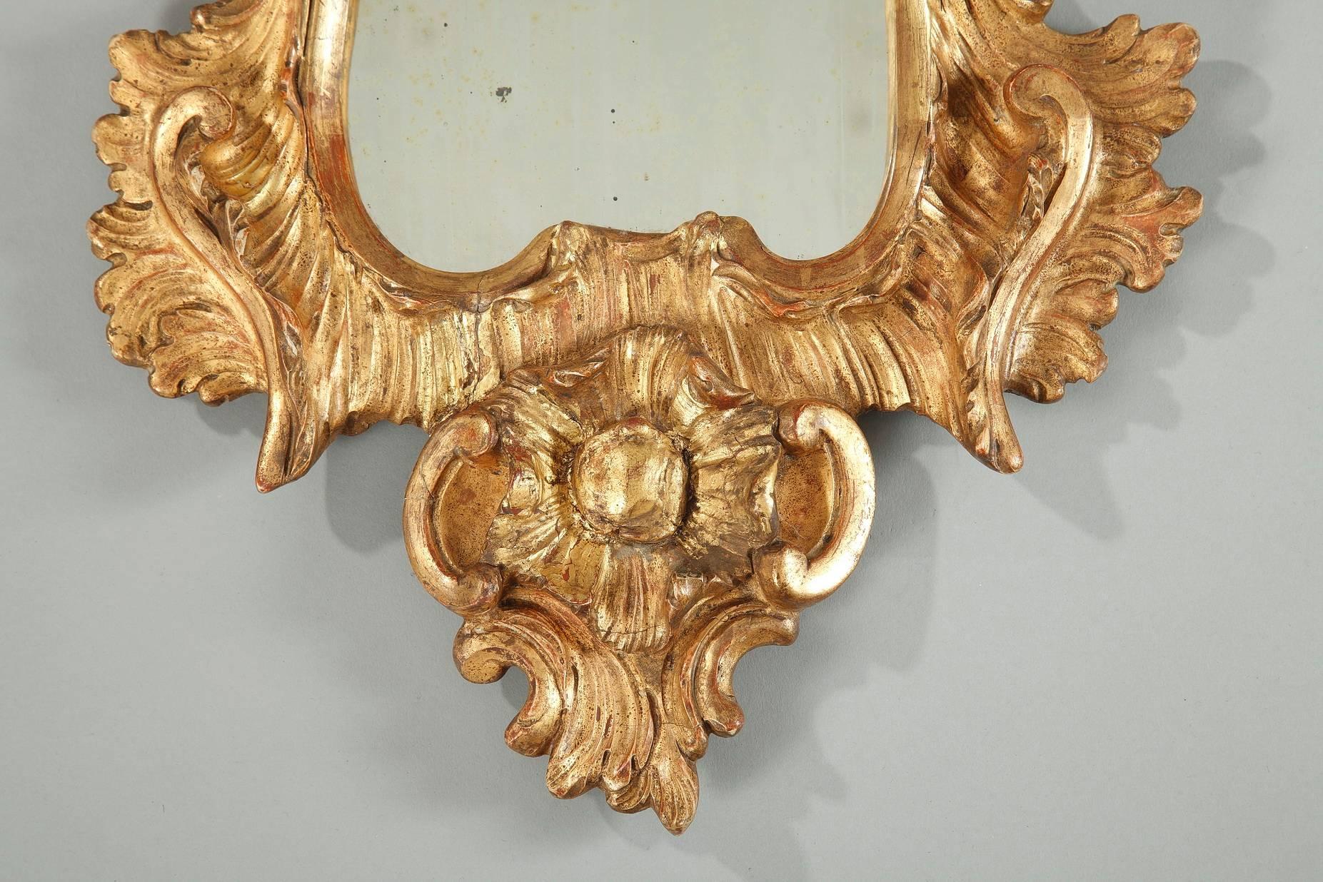 Early 18th Century Venetian Giltwood Wall Mirrors 6