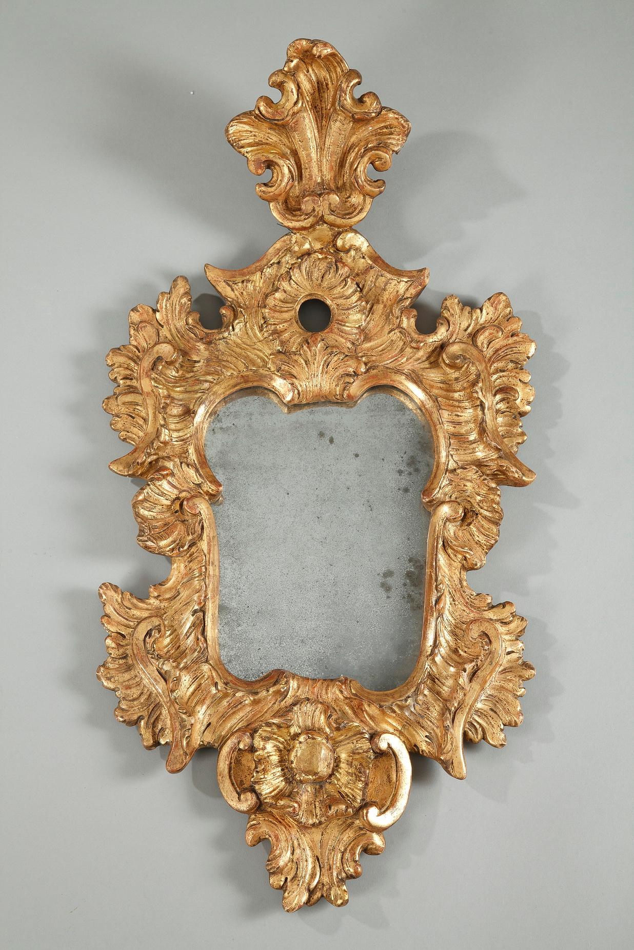 Early 18th Century Venetian Giltwood Wall Mirrors 2