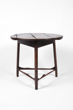 Table de cricket galloise wabi sabi vernaculaire du début du 18e siècle