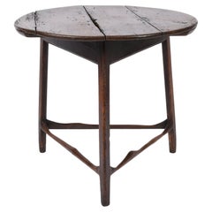 Early 18th Century Vernacular Wabi Sabi Welsh Cricket Table