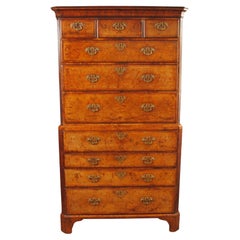 Early 18th Century Walnut Chest on Chest