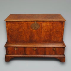 Early 18th Century Walnut Chest on Stand