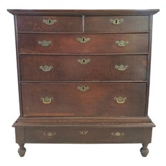 Early 18th Century William and Mary British Chest on Stand