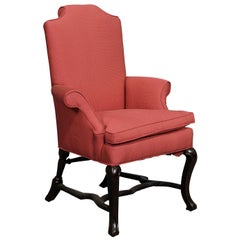 Fauteuil anglais William & Mary en noyer du début du XVIIIe siècle