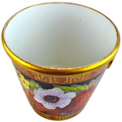 Early 19th Century Paris Porcelain Brush Pot