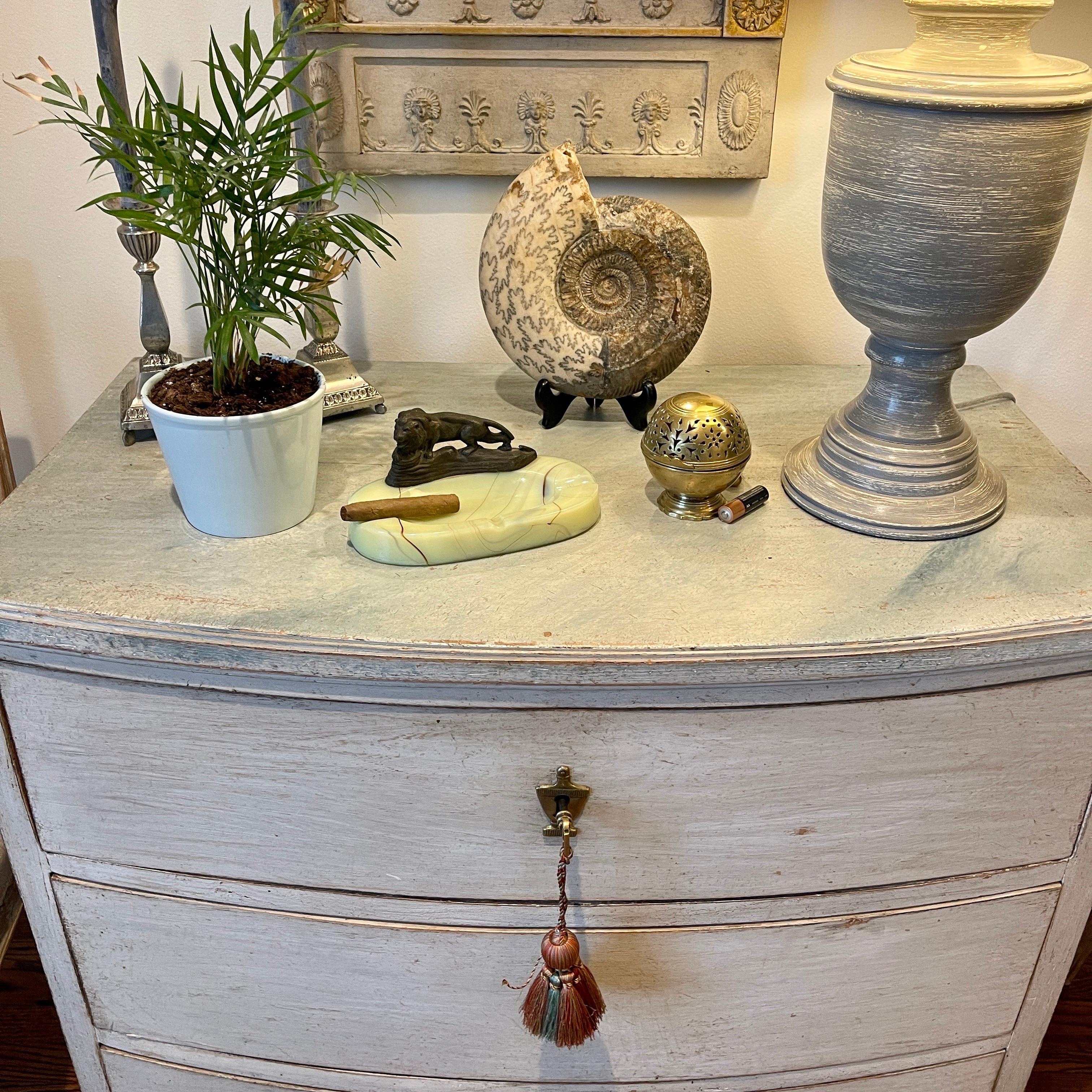 French Early 1900 hundreds Green Opaline Lion Cast Ashtrays