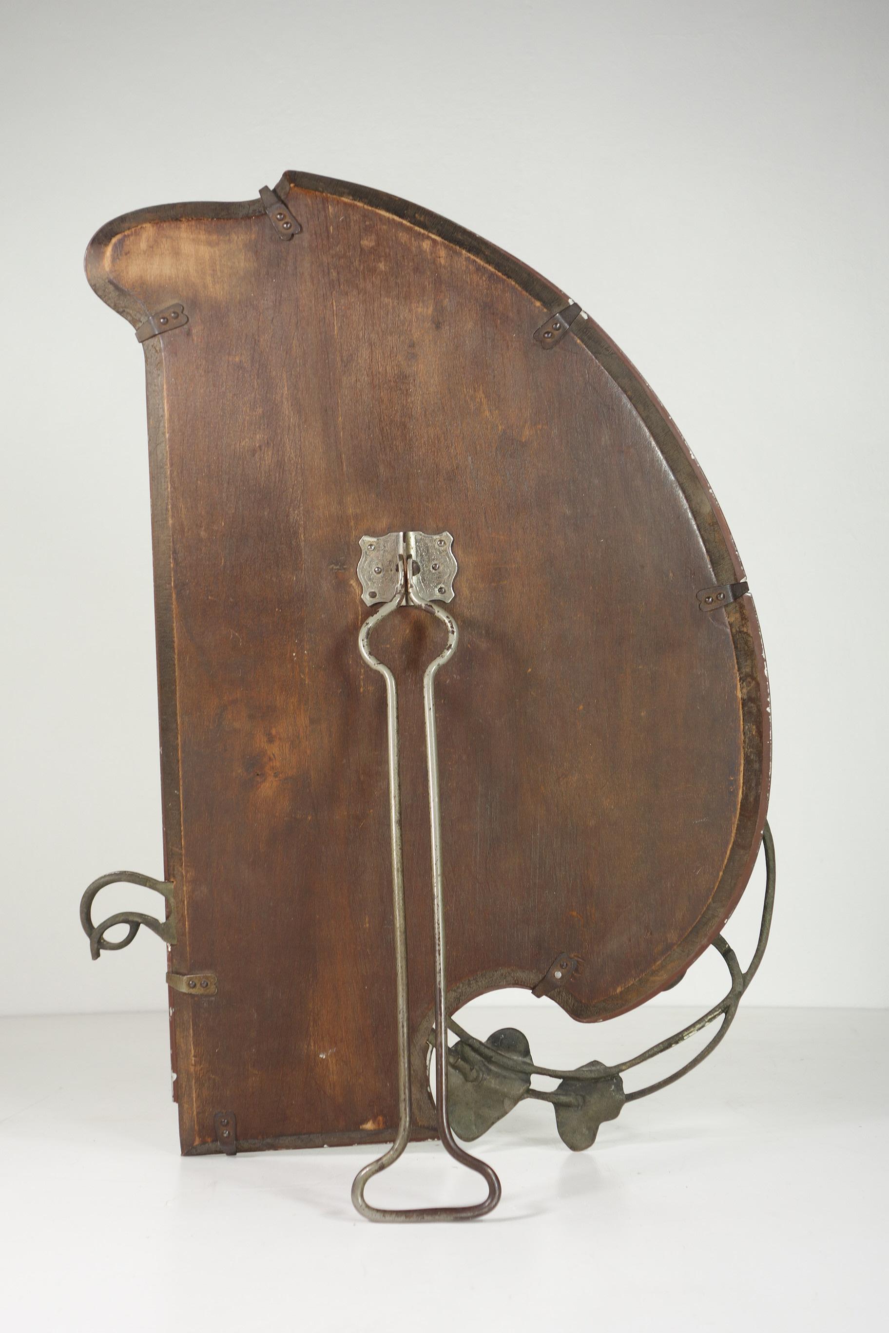 Début du 20ème siècle Début 1900 Luigi Fontana Fontana Arte Art Nouveau Miroir de table en vente