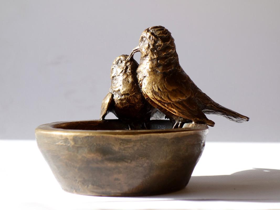 Birds
Luigi Secchi
Italy, 1890-1910

Bronze Sculpture Bowl

